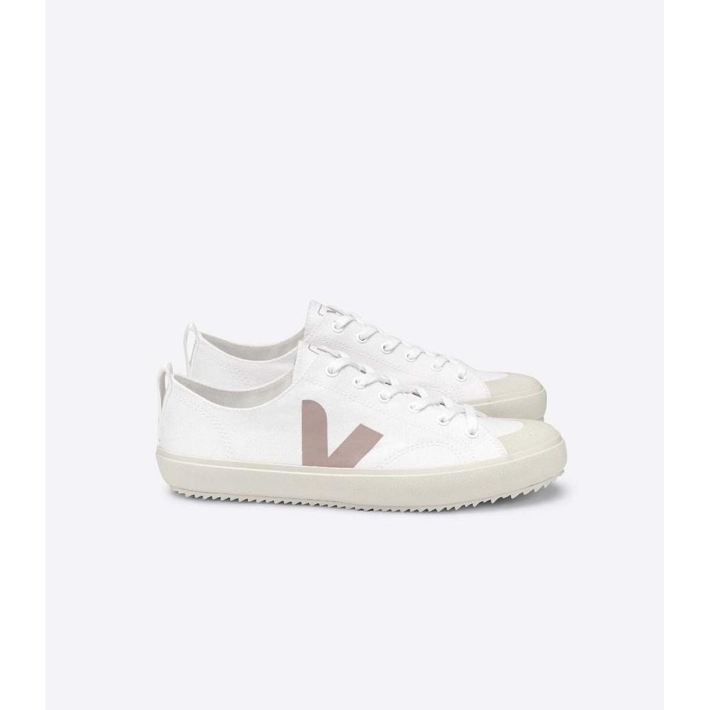 Veja NOVA CANVAS Schoenen Dames White/Brown | BE 475YXF